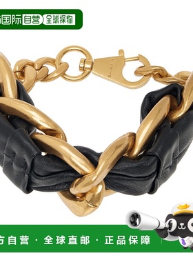 1h可退 潮奢 Balmain 巴尔曼 女士 金色 & 黑色 1945 Soft Chain