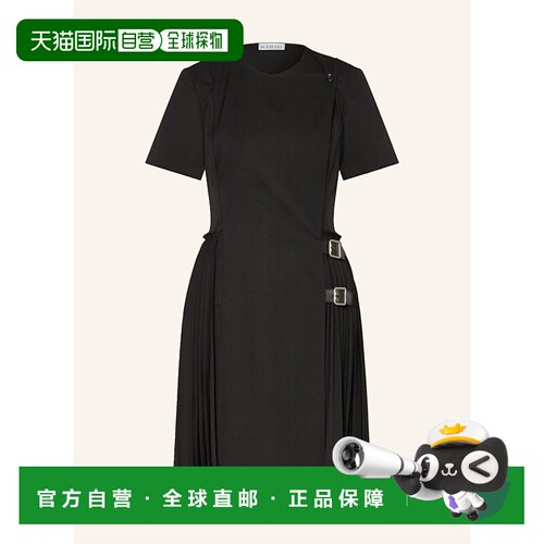 BURBERRY 女士连衣裙 100299700513000 CO 黑色 Wrap dress ADA w