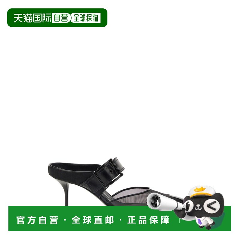 1h可退 奢淘 ALEXANDER MCQUEEN 带扣朋克凉鞋 女 744485W4AB2-10