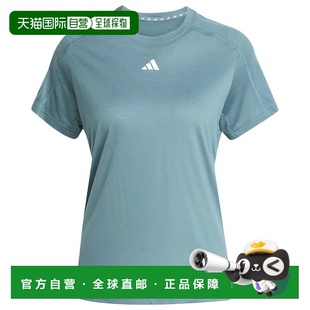 浅蓝色 ADIDAS DONNA JY4571AZZURRO SHIRT AER 女士户外T恤
