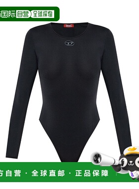 DIESEL 女士连体衣 A183170IKBN900 AW2025 黑色 Diesel Top Nero