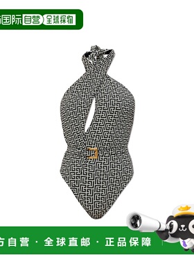 BALMAIN 女士泳装 BKBKL22000104 AW2025 黑色 One-piece swimsui