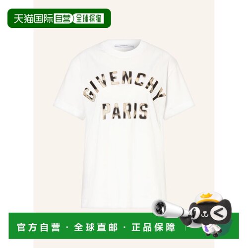 GIVENCHY 女士T恤 100323983611000 CO 白色 T-shirt