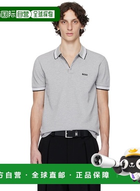1h可退 潮奢 BOSS 波士 男士 灰色 Paddy Cotton Pique Logo Unde