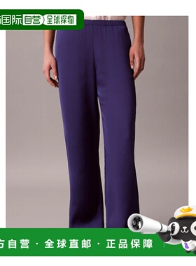 CALVIN KLEIN 女士休闲裤 LV044F611G4TX SS2026 蓝色