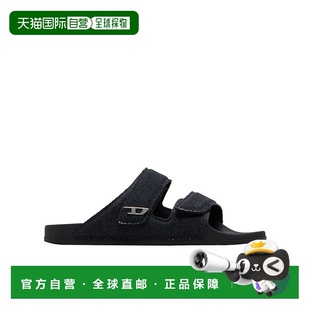 Y03669P6162T8013 AW2025 男士 凉拖 LAX 凉鞋 DIESEL 黑色