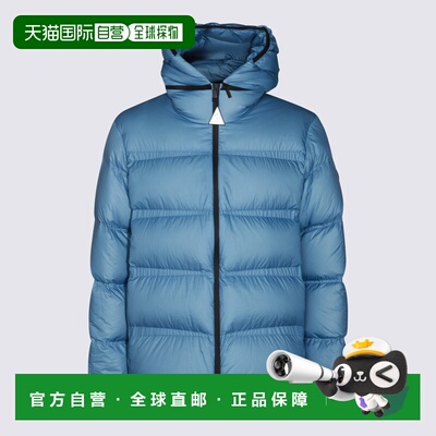 MONCLER 男士夹克 J20911A00195597Y2714 CO 蓝色