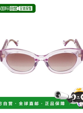 GUCCI 女士眼镜 GG1553S003 AW2025 古驰粉红色太阳镜