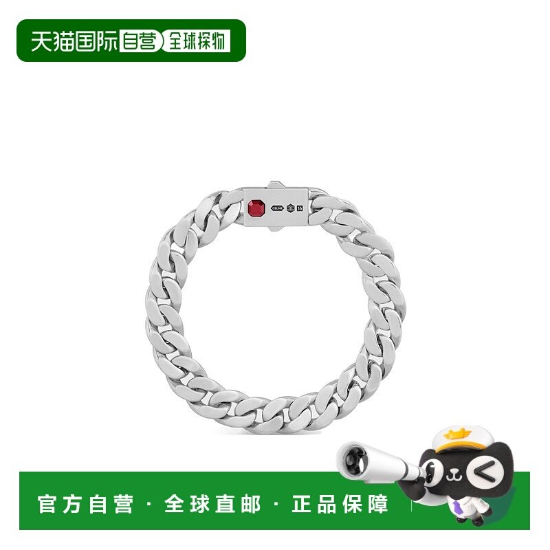 CELINE 男士手链手镯 461IG6SSG36RD SS2025 银色 Les Poinçons手