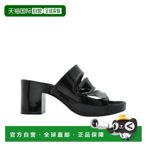 DIESEL 女士凉鞋 Y03536P8431T8013 AW2025 黑色 'SA-BONNIE' 高