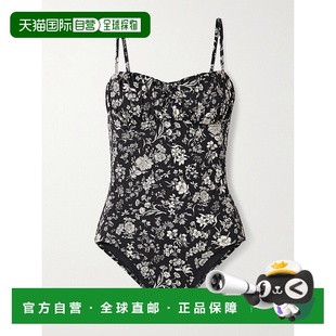 JOHNSON ULLA 女士 Zahara PF2517 1h可退 褶皱印花钢托泳衣 潮奢