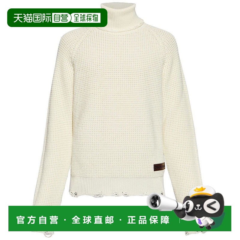 1h可退 DSQUARED2 男士针织毛衣 S74HA1473D13040101 AW2024长袖