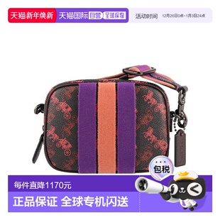 Coach蔻驰 AW2019 女包包 79368V5C1A 黑色 女士斜挎包 1h可退