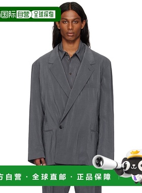 1h可退 潮奢 Lemaire 男士 灰色 Soft DB 西装外套 JA1076LF1308