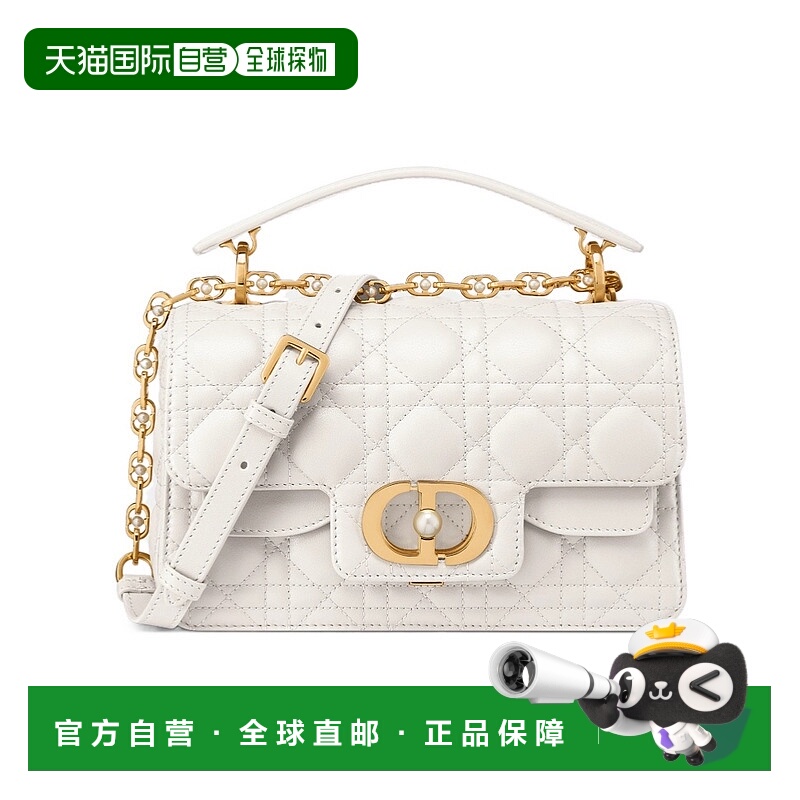 1h可退 DIOR 女士斜挎包 M9271UBHIM030 SS2024 白色 小号 DIOR J