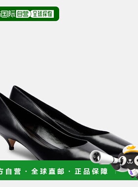 1h可退 潮奢 The Row 女士 Liisa 皮质浅口鞋 black黑色 舒适时尚