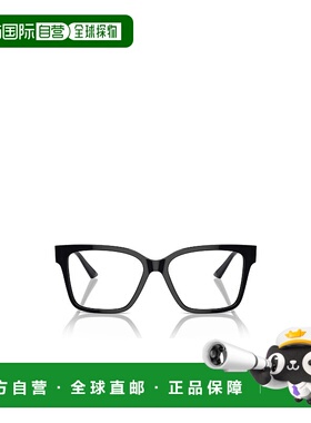 JIMMY CHOO 女士眼镜 JC3006U5000 AW2024 黑色 几何框平光镜