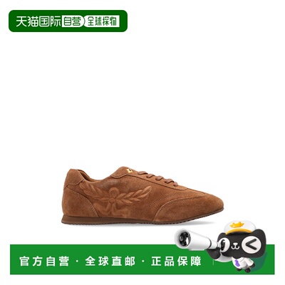 MCM 女士运动鞋 MESFAAP010C9 AW2025 棕色 Sports shoes with lo