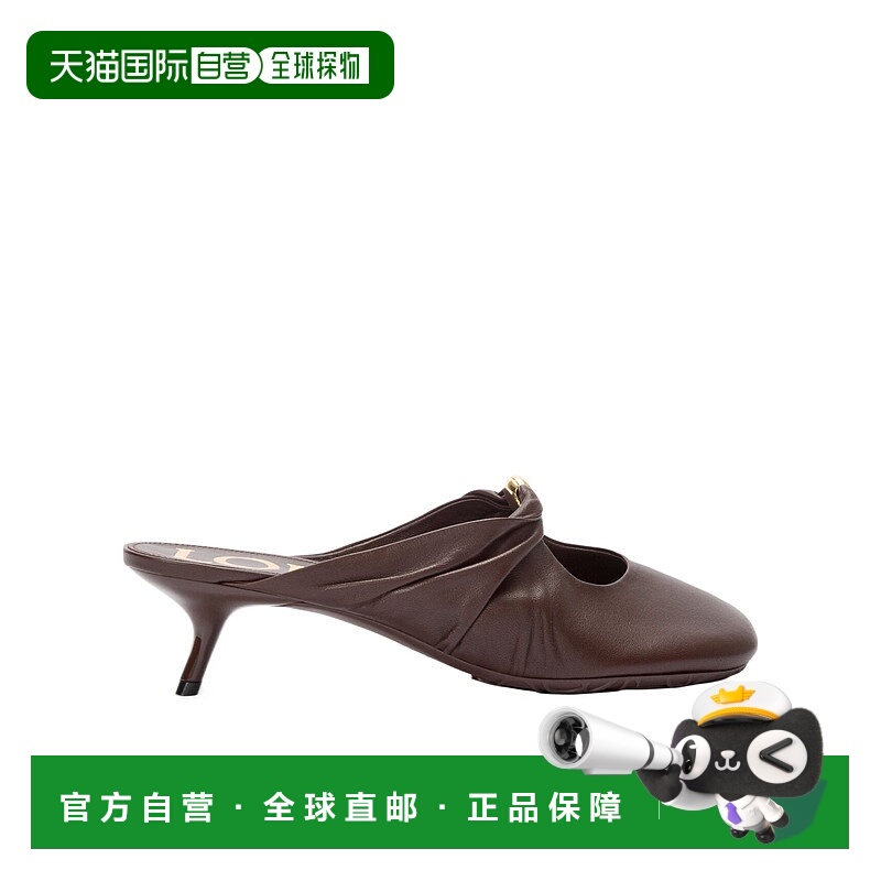 1h可退 LOEWE 女士凉鞋 L815379X954783 AW2025 棕色 Loewe Mules