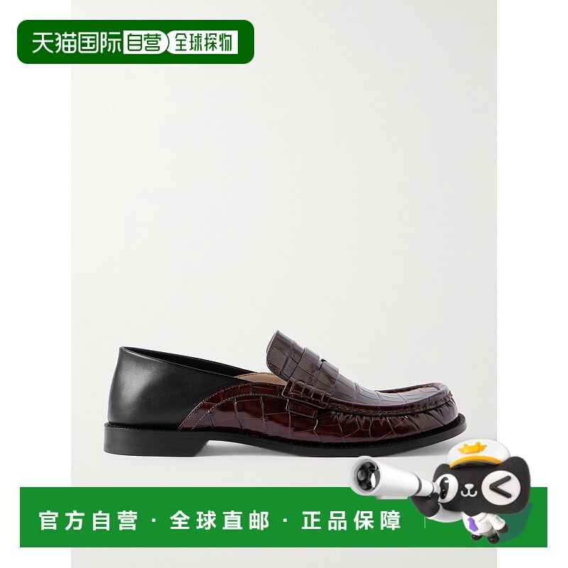 1h可退 潮奢 LOEWE 罗意威 男士 Campo 翻蓋樂福鞋 MLSC290X01