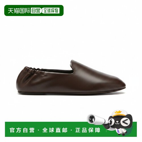 THE ROW 男士拖鞋 F1855SN65LQB SS2026 棕色 CASA SLIPPER男鞋