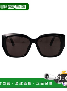 BALENCIAGA 女士太阳镜 BB0445SK002 AW2025 黑色 Sunglasses