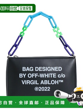 潮奢 off-white 女士 手袋 black黑色 舒适时尚斜挎包手提包