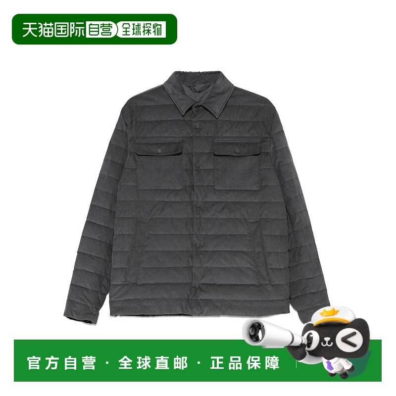 1h可退 HERNO 男士羽绒服 PI00106UR132659487 AW2025 灰色