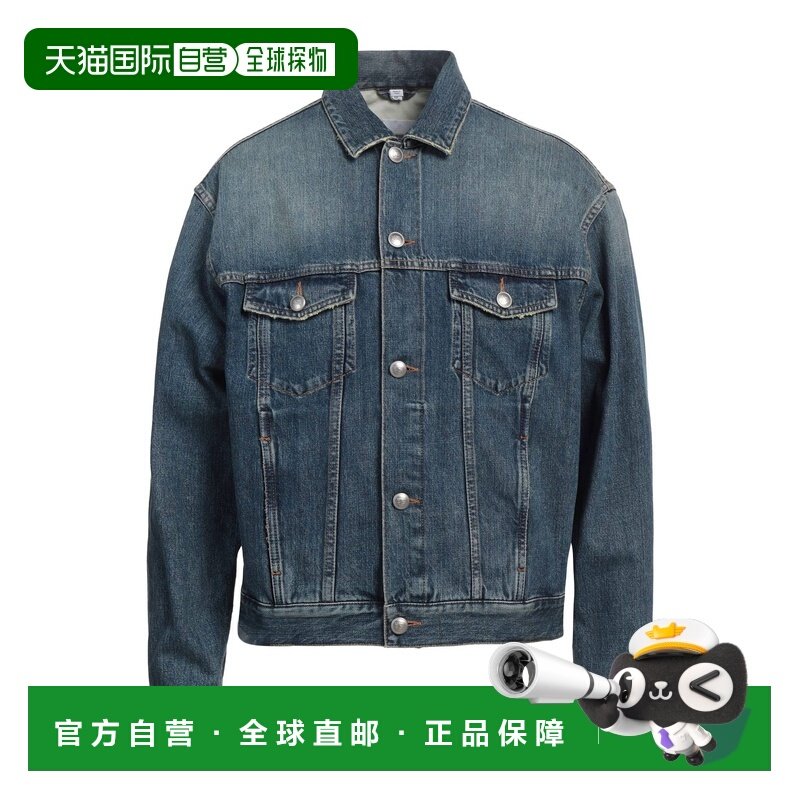 1h可退 潮奢 Burberry 巴宝莉 男士 牛仔布夹克 blue蓝色 舒适时,男装,夹克,淘宝优惠券,粉丝福利购,淘宝优惠卷