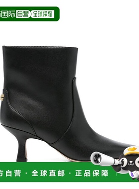 COACH 女士靴子 CBP25BLK AW2025 黑色 高跟短筒靴女靴