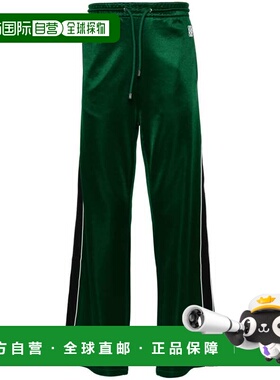 LOEWE 男士休闲裤 HSM1Y04X074950 AW2024绿色卫裤阔腿裤