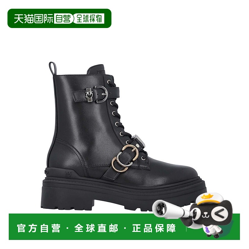 1h可退 PINKO 女士靴子 SD0407P087Z9999 AW2025 黑色 Black boot