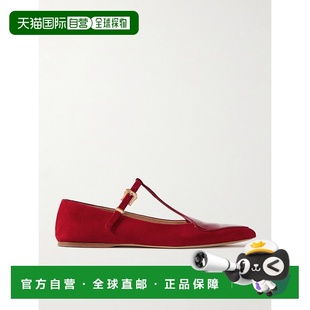 潮奢 Liv Gabriela 女士 漆皮皮革边绒面革玛丽珍 Hearst 1h可退