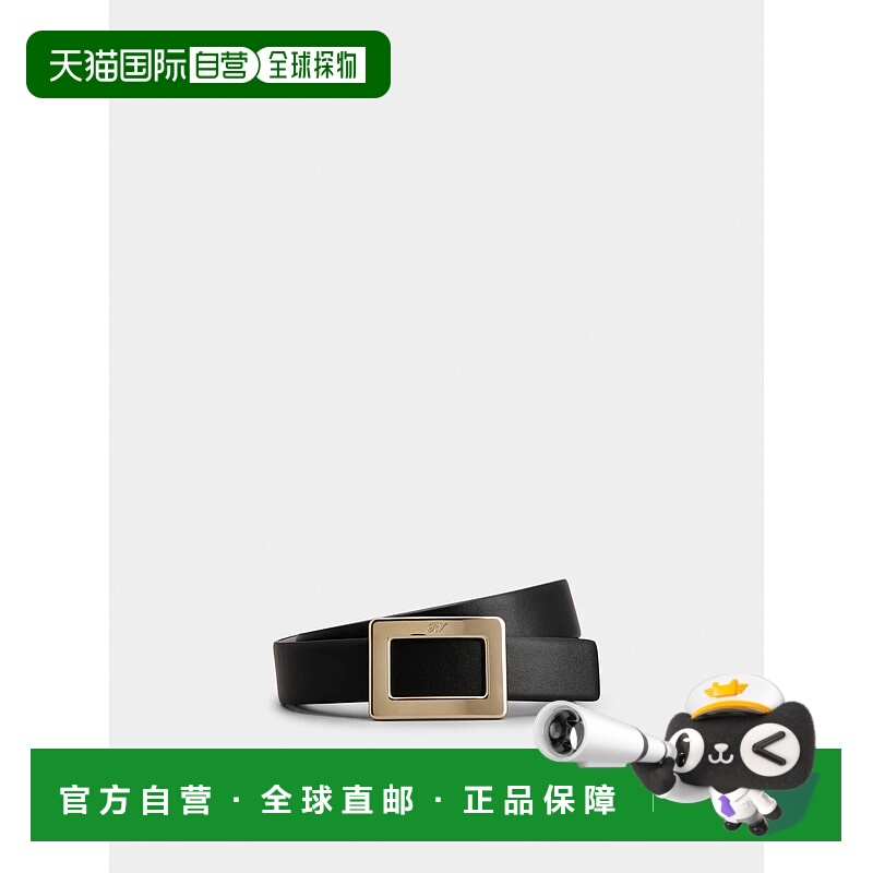 1h可退 ROGER VIVIER 女士腰带 RCWC0343100MU51K53 CO 黑色
