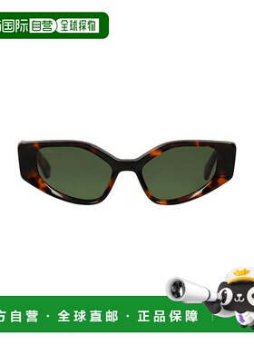潮奢 off-white 女士 太阳眼镜 brown棕色 舒适时尚