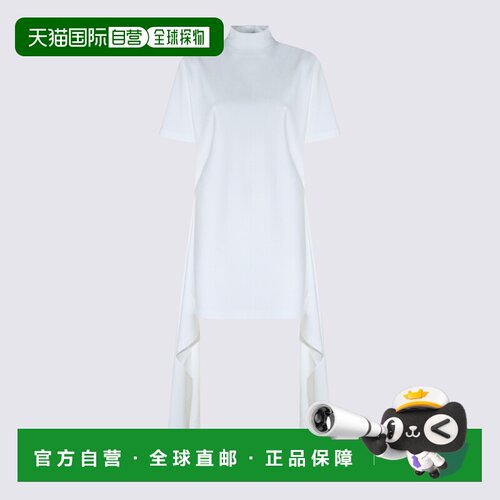 ALAIA 女士连衣裙 AA9R3168J095D000 AW2026 白色 T-SHIRT DRESS