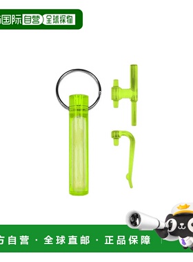 1h可退 mont-bell 男士钥匙扣 1824565YL CO 绿色 Ni-Glo Gear Ma