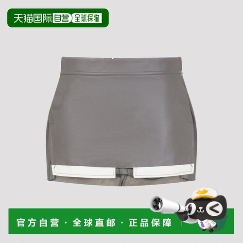 RICK OWENS 女士半身裙 RP01F6371LBY34 SS2026 棕色