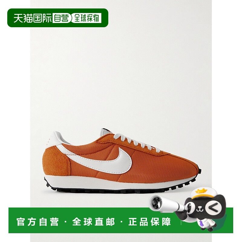 1h可退 潮奢 Nike 耐克 女士 LD-1000 皮质绒毛山羊皮边网纱运动
