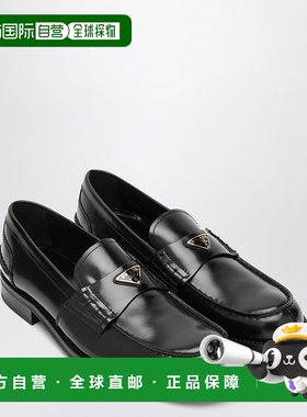 PRADA 男士商务休闲鞋 2DB223X000055F0002 男鞋黑色 AW2025