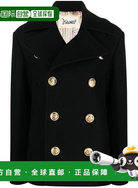 DSQUARED2 女士大衣 S75AM0996S78134900 CO 黑色 Wool blend pea