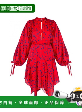 1h可退 SELF-PORTRAIT 女士半身裙 SP19065RED SS2019 红色