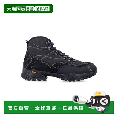 1h可退 潮奢 Roa 男士 ROA Andreas 破损黑色混搭靴子 YBUW130FA1