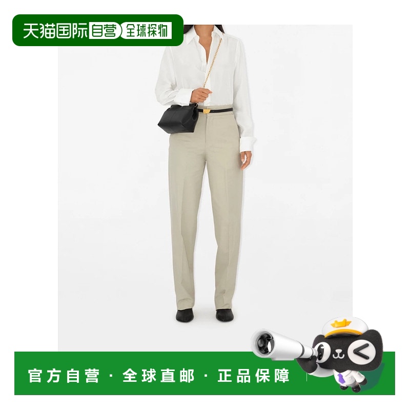 1h可退 BURBERRY 女士斜挎包 80953621 CO 黑色 Snip链条单肩包