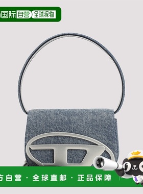 DIESEL 女士单肩包 X08396P1730H8457 AW2025 蓝色 '1DR' shoulde