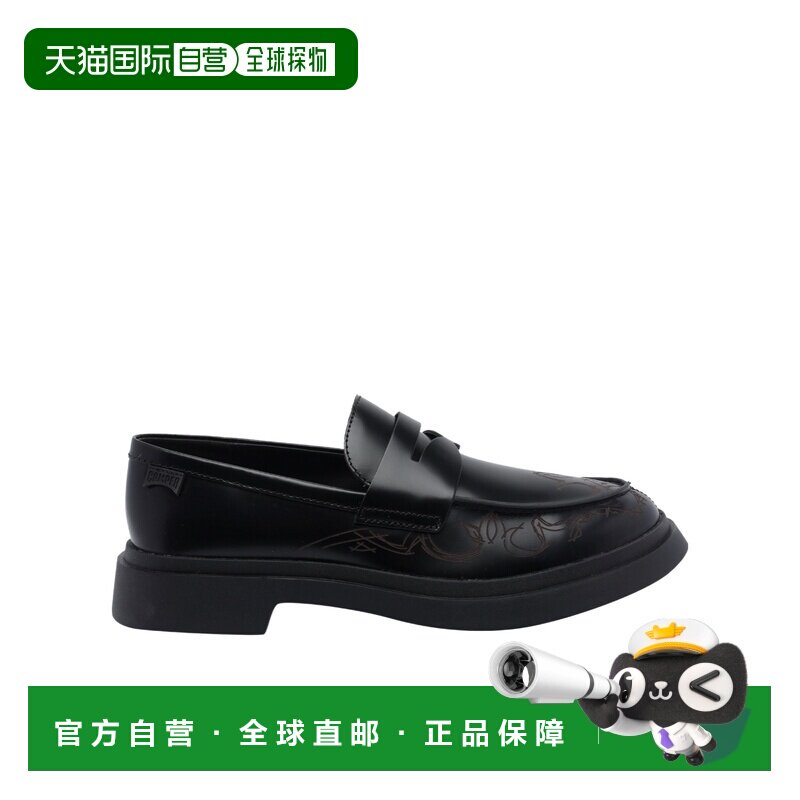 1h可退 CAMPER 男士休闲鞋 K100633WALDEN048 AW2026 黑色 圆头休图片