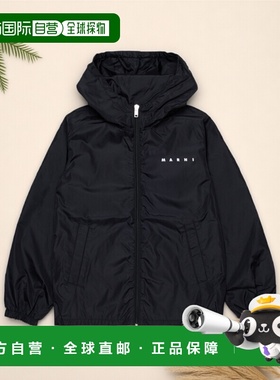 MARNI 男童夹克 M01787M00UX0M900 SS2026 黑色 长袖休闲夹克