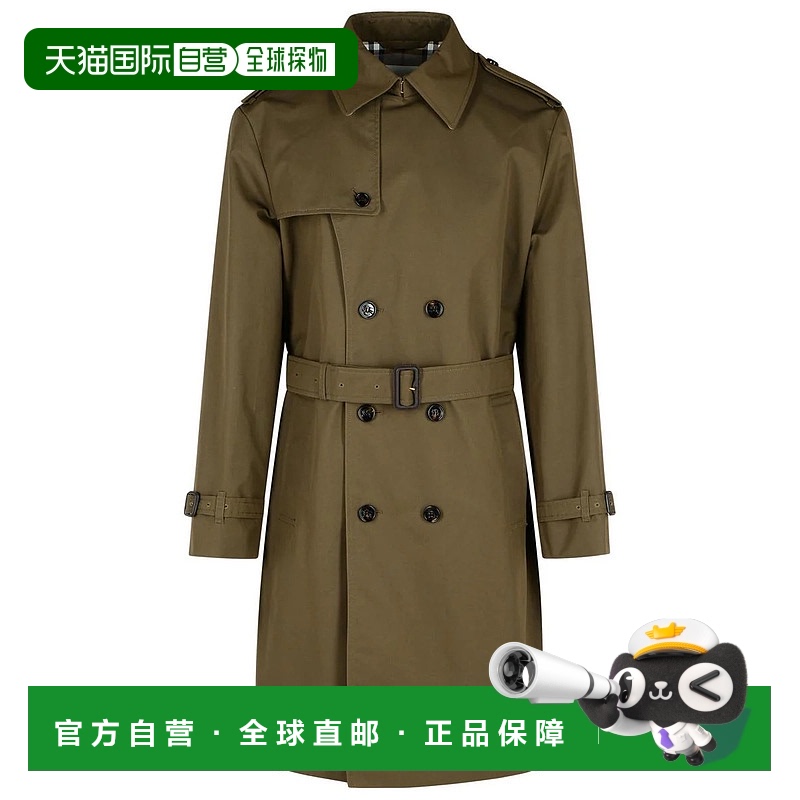 1h可退 BURBERRY 男士夹克 8101311C1912-0 SS2025 绿色博柏利