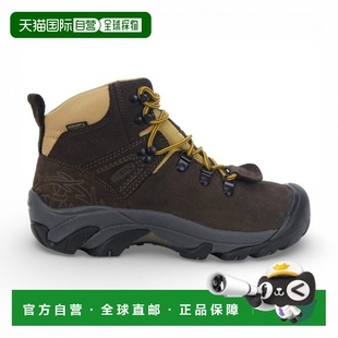 Keen × Mountain Research 女款比利牛斯棕色防水徒步靴 1029722