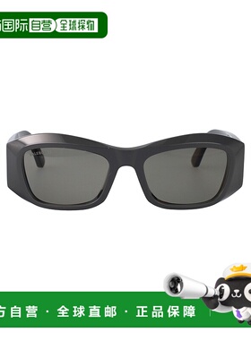 BALENCIAGA 女士眼镜 BB0397SA004 SS2025 灰色 Balenciaga Sungl